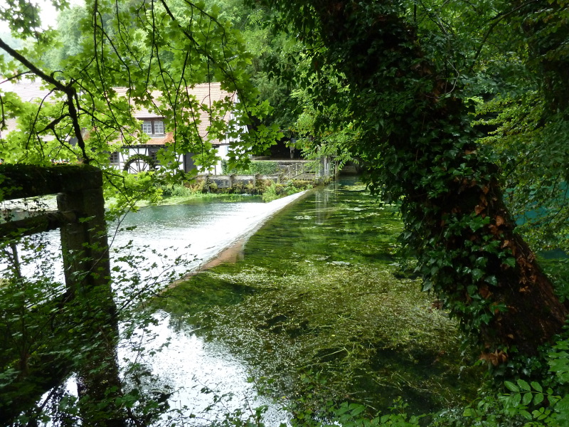 Ausfluß des Blautopfs