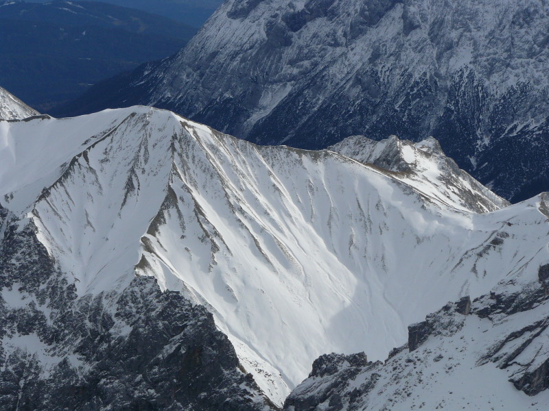 Berge hinter Garmisch-Patenkirchen