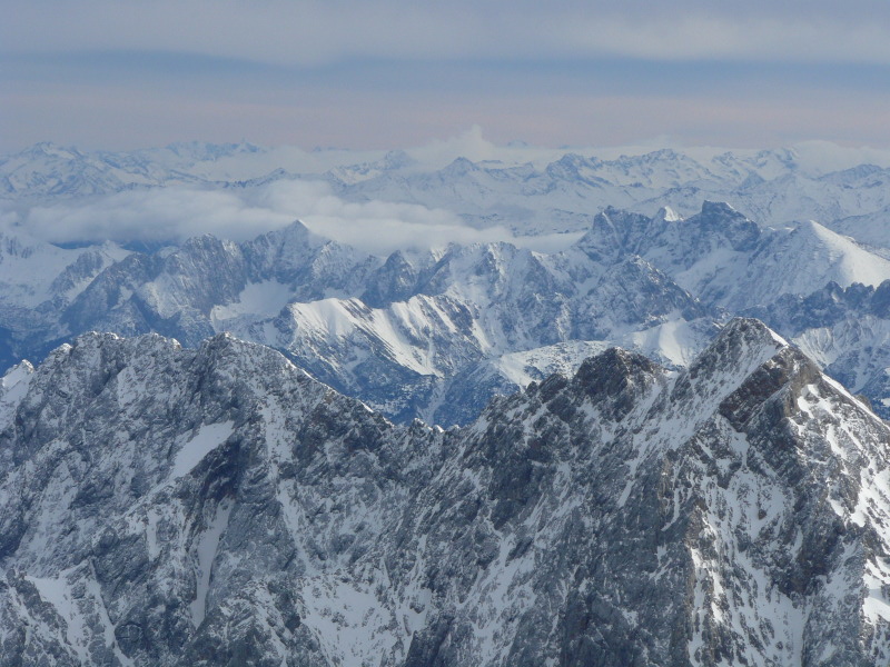 Berge hinter Garmisch-Patenkirchen