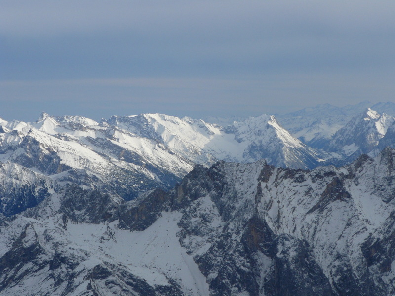 Berge hinter Garmisch-Patenkirchen