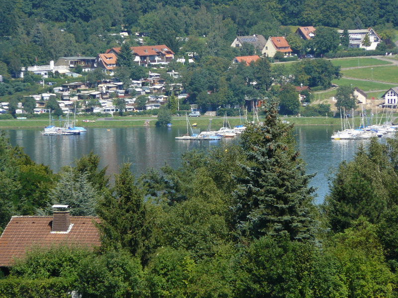 Edersee - Blick auf die Halbinsel Scheid