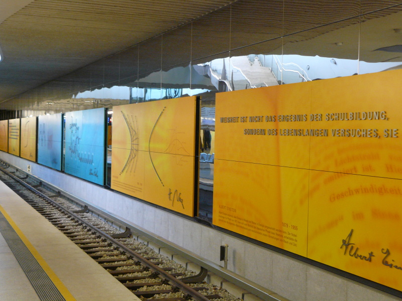 U-Bahn München - Bahnhof Garching-Forschungszentrum