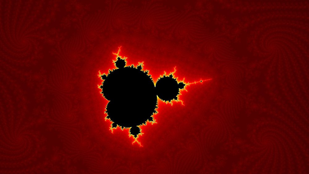 Red Mandelbrot