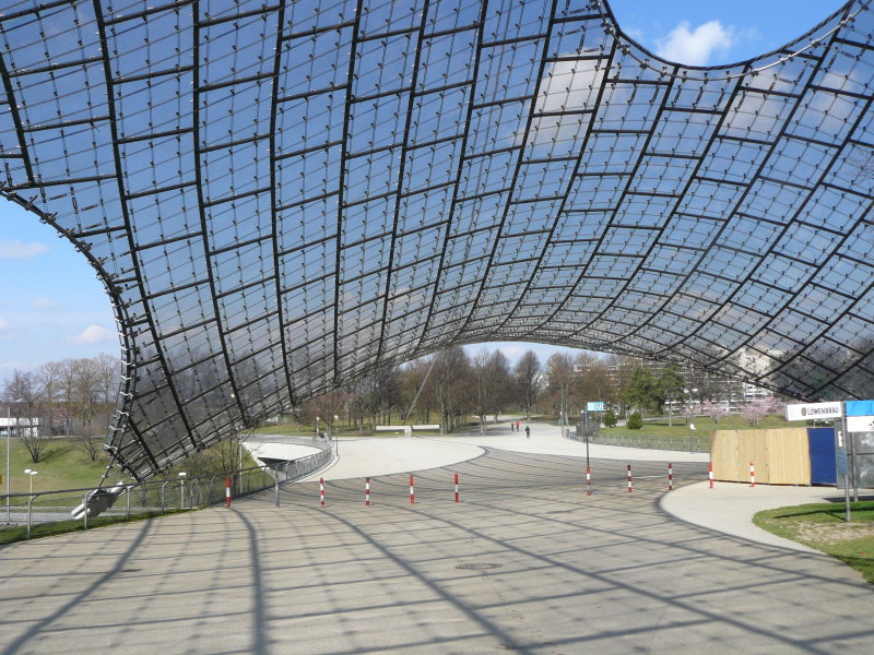 Eingangsbereich des Olympiastadion