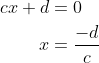 Pole of the Möbius transformation.