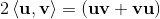 Scalar Product general Form.