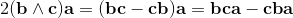 Vector Bivector Product
