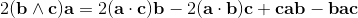 Vector Bivector Product