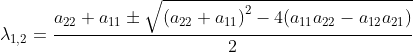 Characteristic Polynomial